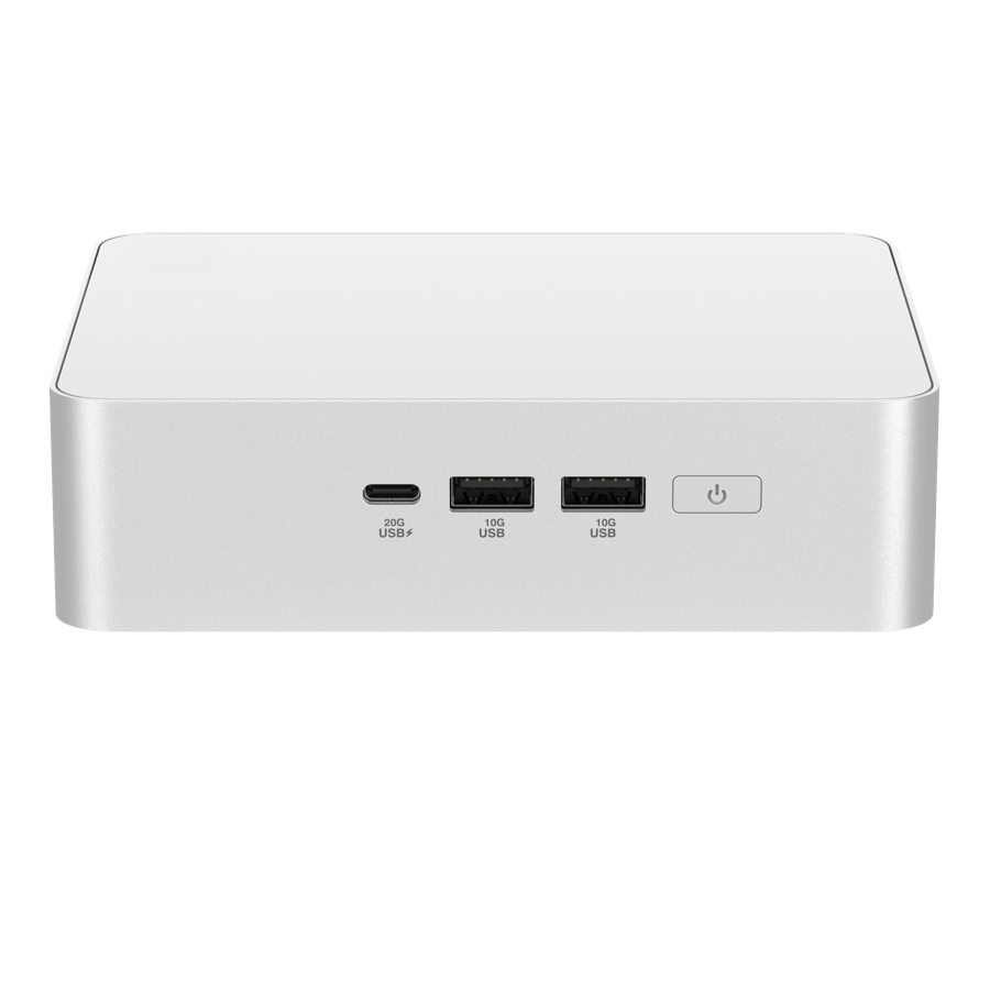 ASUS NUC 15 Pro+ Barebone Mini Gaming PC with Intel Series 2 Core Ultra 9 285H, 2x DDR5 SO-Dimm Slots, Dual Storage Design, Thunderbolt 4, Wi-Fi 7, Aluminum Case - Memory and Storage Sold Separately
