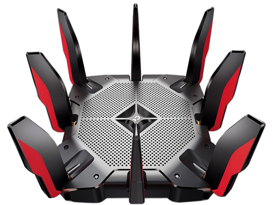 TP-Link Archer AX11000 - Wireless router - 8-port switch - GigE, 2.5 GigE, 802.11ax - 802.11a/b/g/n/ac/ax - Dual Band